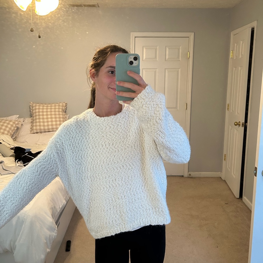 White sweater